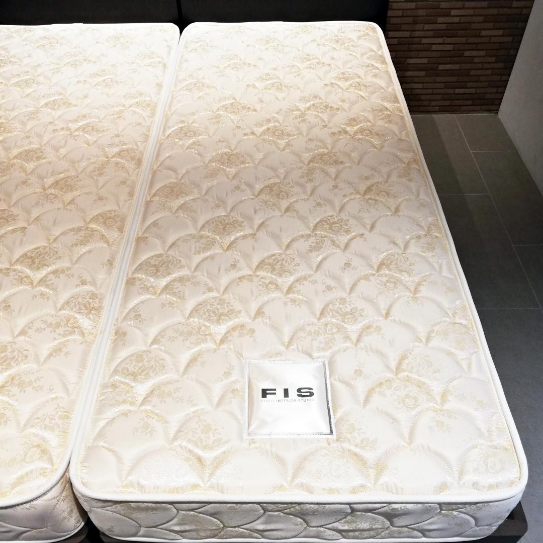 ◇美品　FIS / 藤栄　マットレスのみ　セミシングルサイズ ×２