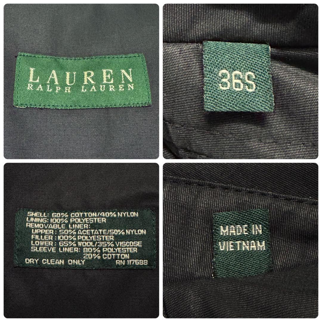 3588【希少・美品】ラルフローレン ウールライナー付 バルマカーンコート