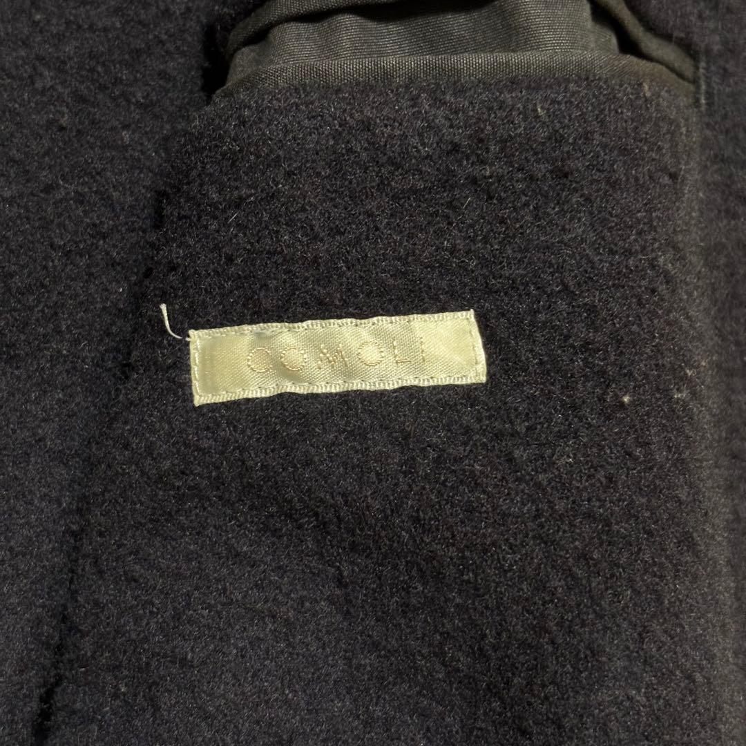 【名作】COMOLI コモリ ウールナッピングタイロッケンコート ネイビー 1