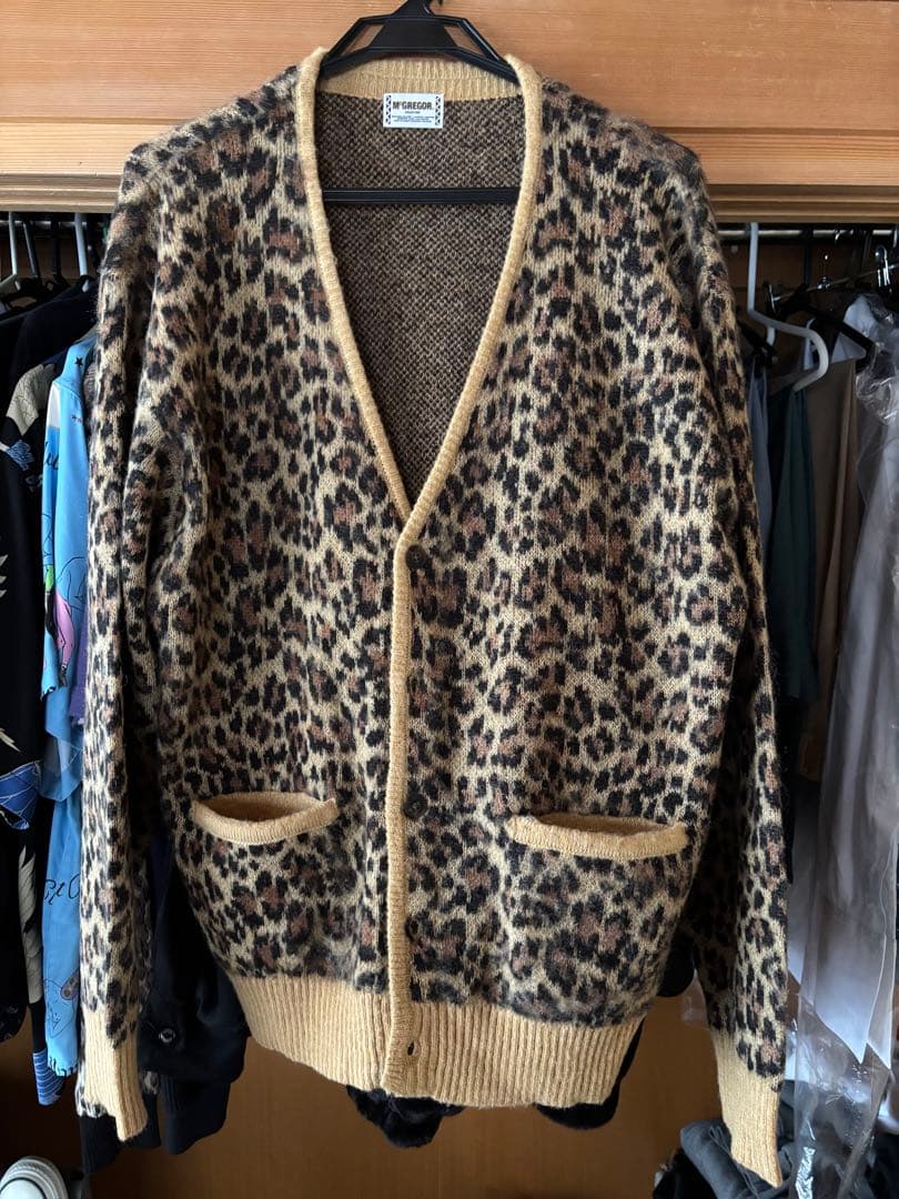 McGREGOR マックレガー　モヘアニットカーディガン