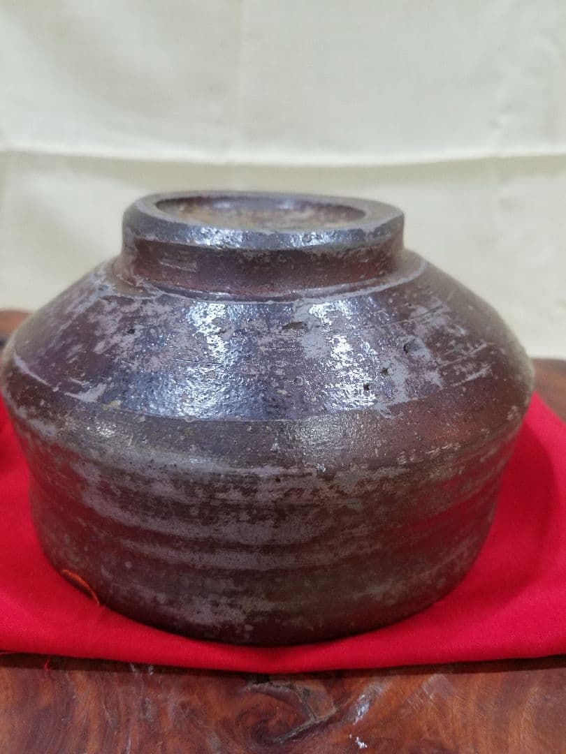 古備前の筒茶碗