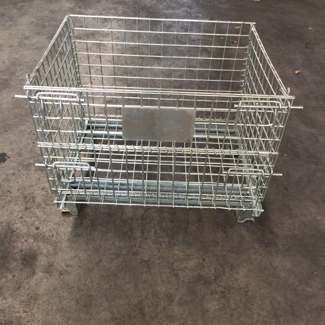 中古　鉄製メッシュパレット②　W800✖️D600✖️H500 網目50mm