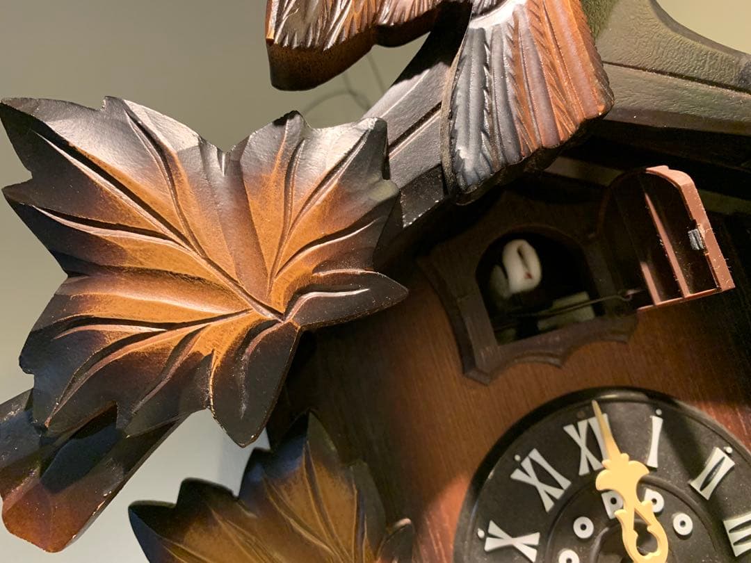 【稼動品】手塚時計✴︎本打式ハト時計 POPPO