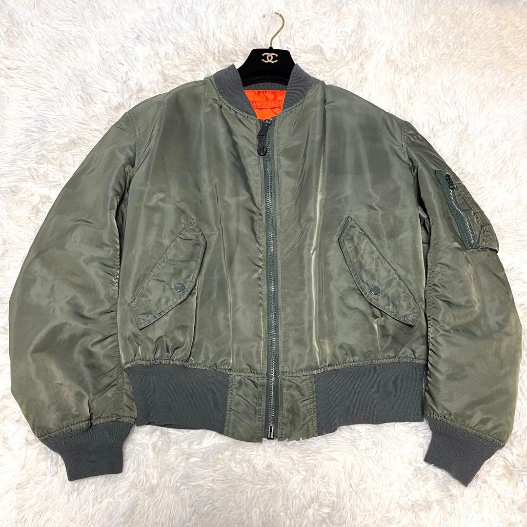 USAF MA-1 アルファ フライトJKT MIL-J-82790J USA製