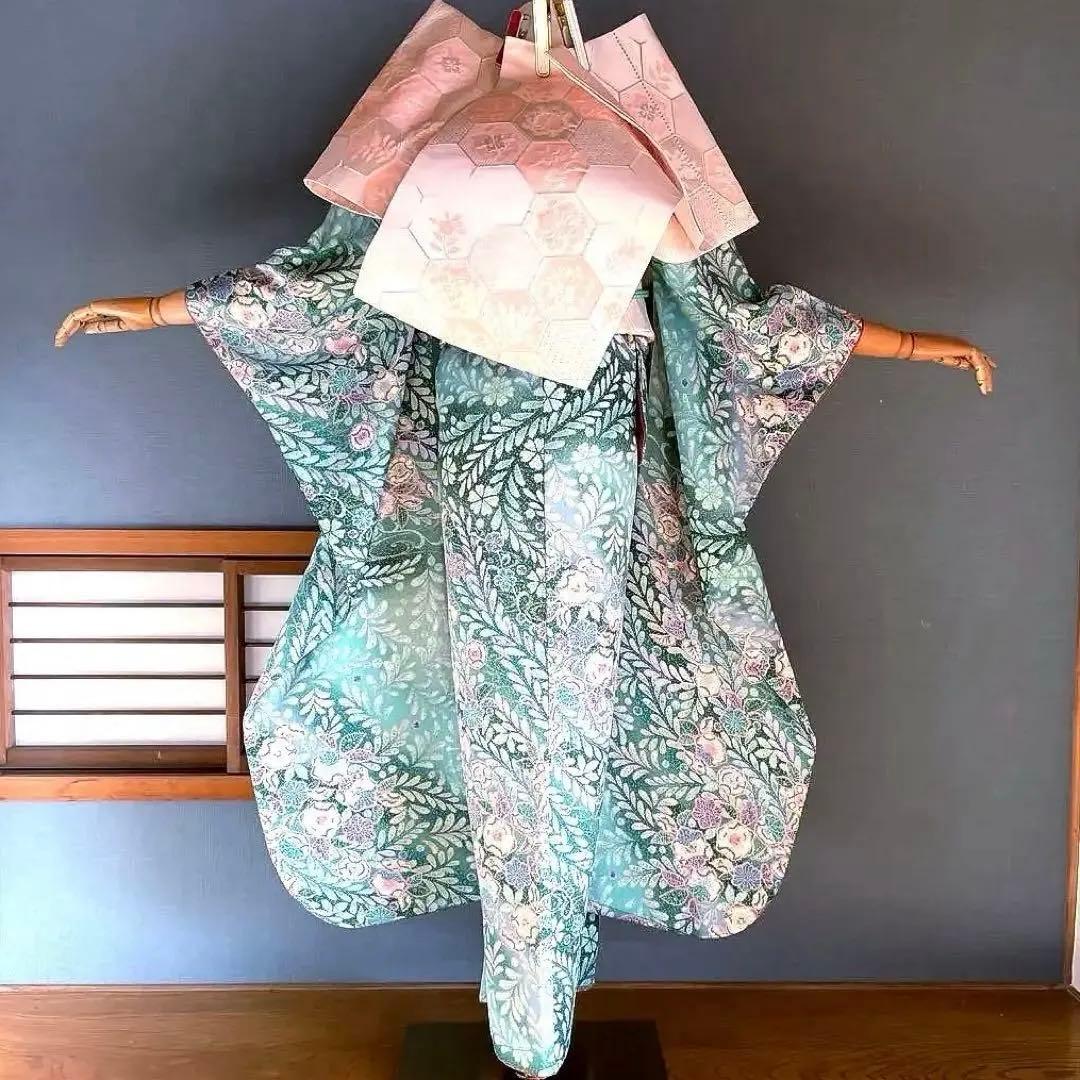 振袖フルセット　幻の花辻ヶ花友禅　成人式振袖　振袖　➕サイズ