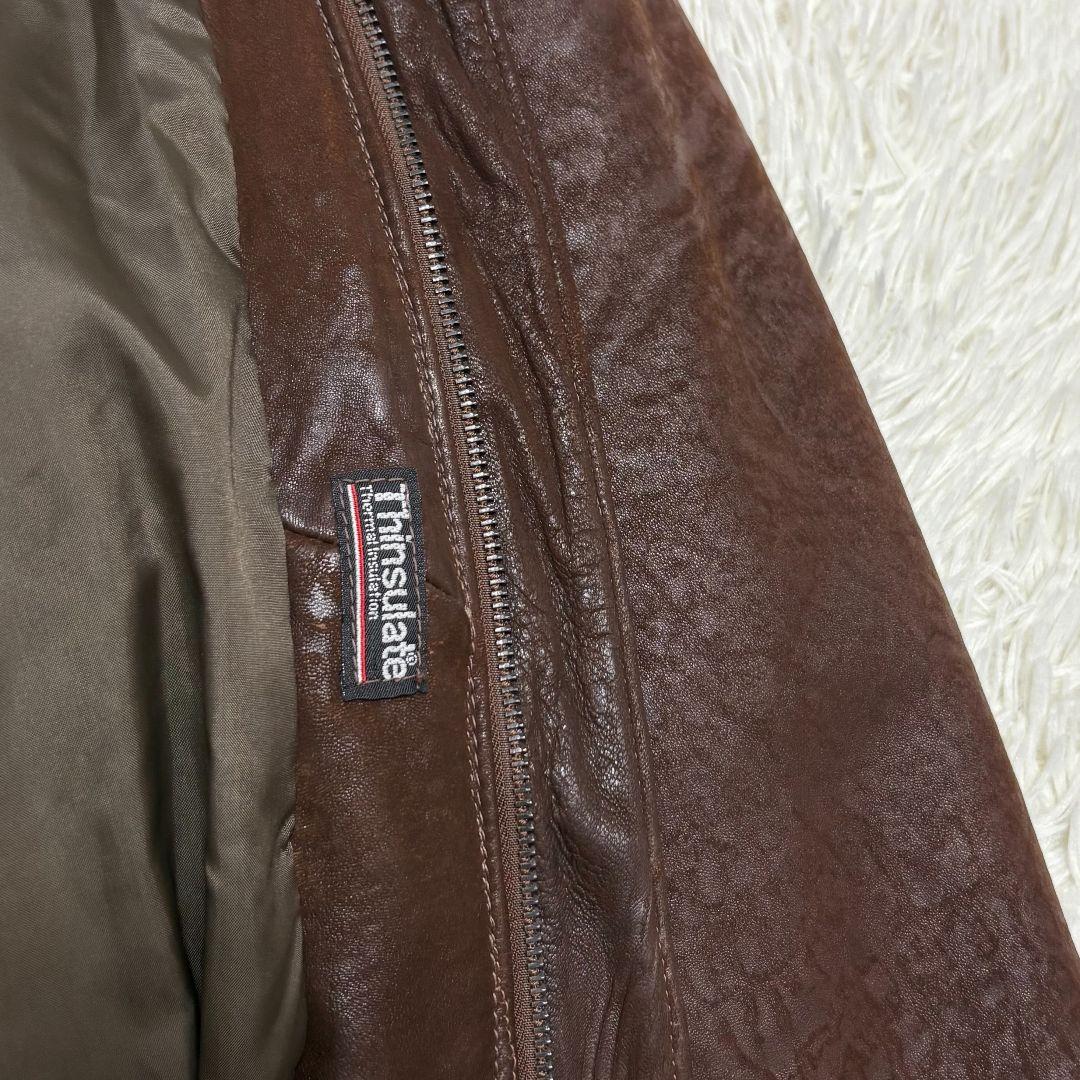 美品✨️Lサイズ ゴールデンベア A2 レザージャケット フライトジャケット