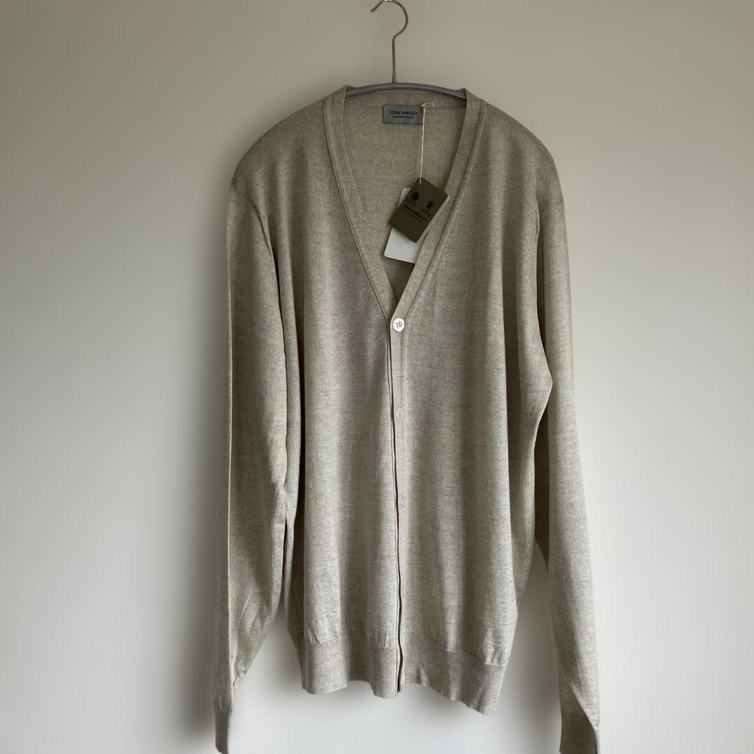 未使用　john smedley HALIN 長袖ニットカーディガン | 30G
