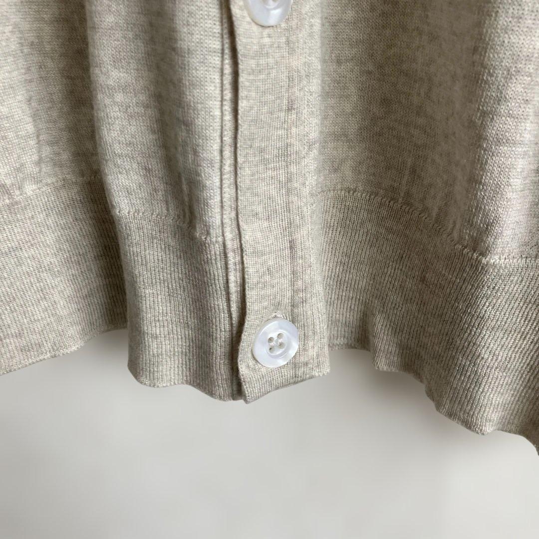 未使用　john smedley HALIN 長袖ニットカーディガン | 30G