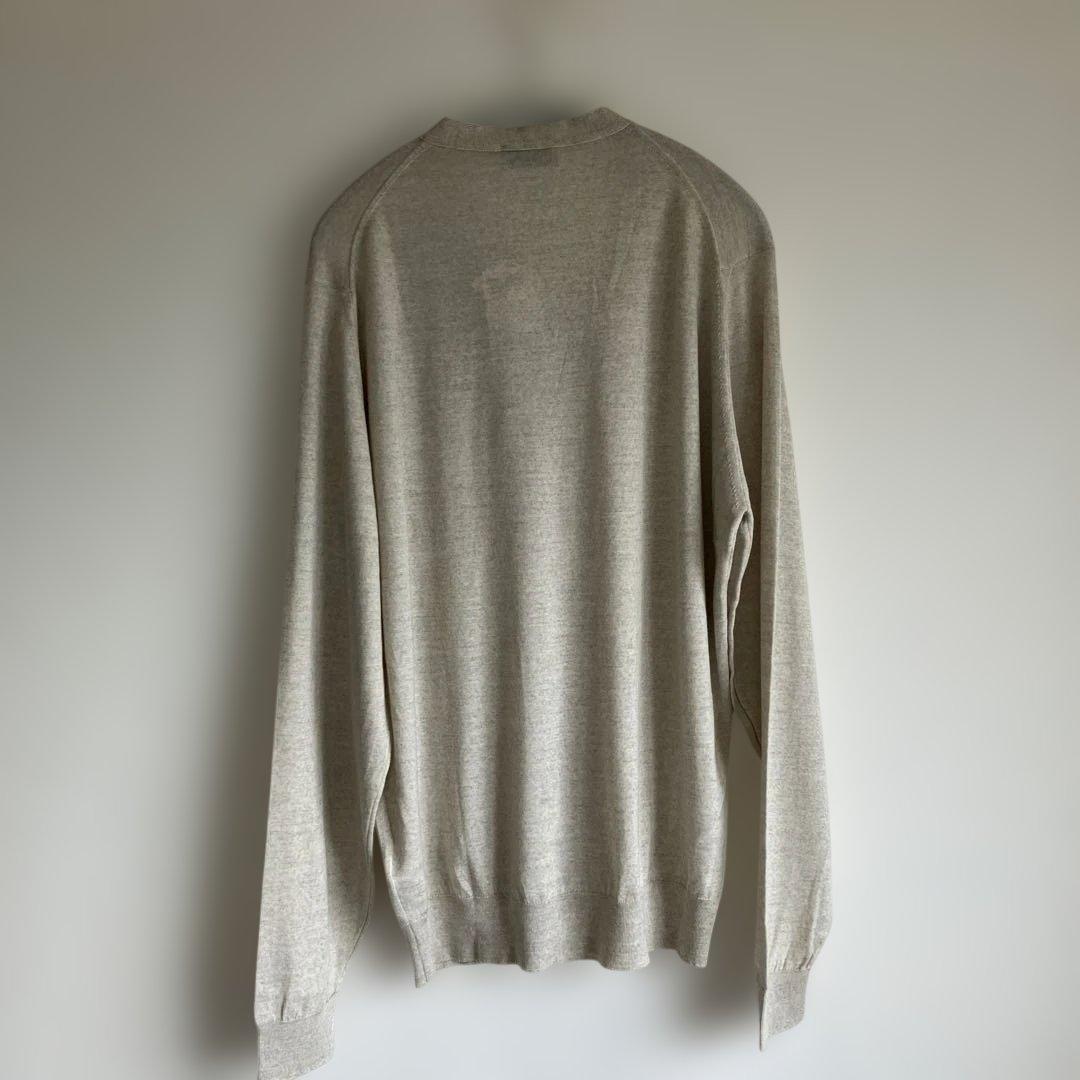 未使用　john smedley HALIN 長袖ニットカーディガン | 30G