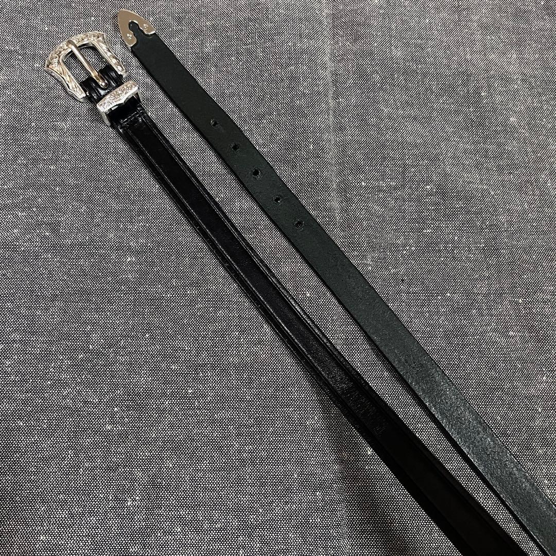 TORY LEATHER 3/4 Creased Belt【SIZE:34】