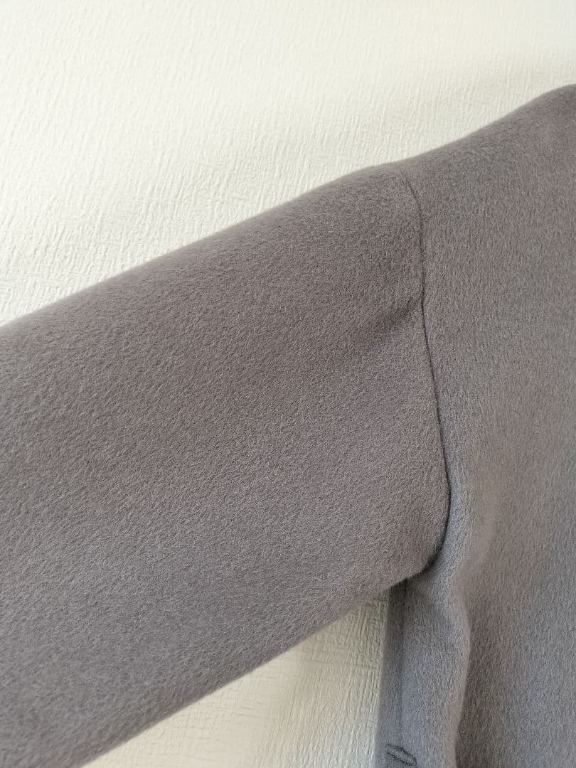 美品 PLST　プラステ　ウールテンセルリバーチェスターロングコート