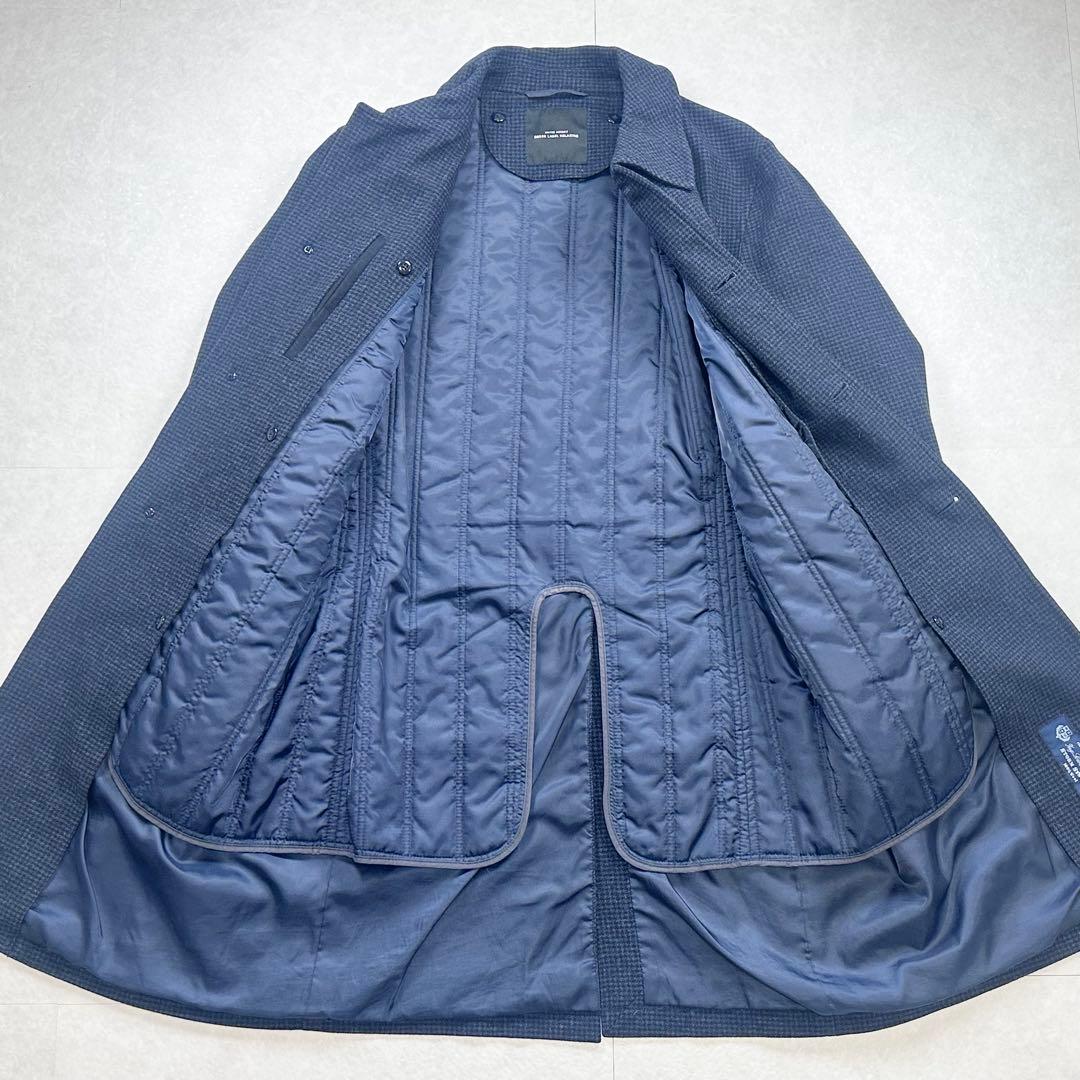 グリーンレーベルリラクシング ロロピアーナ ステンカラーコート ライナー付