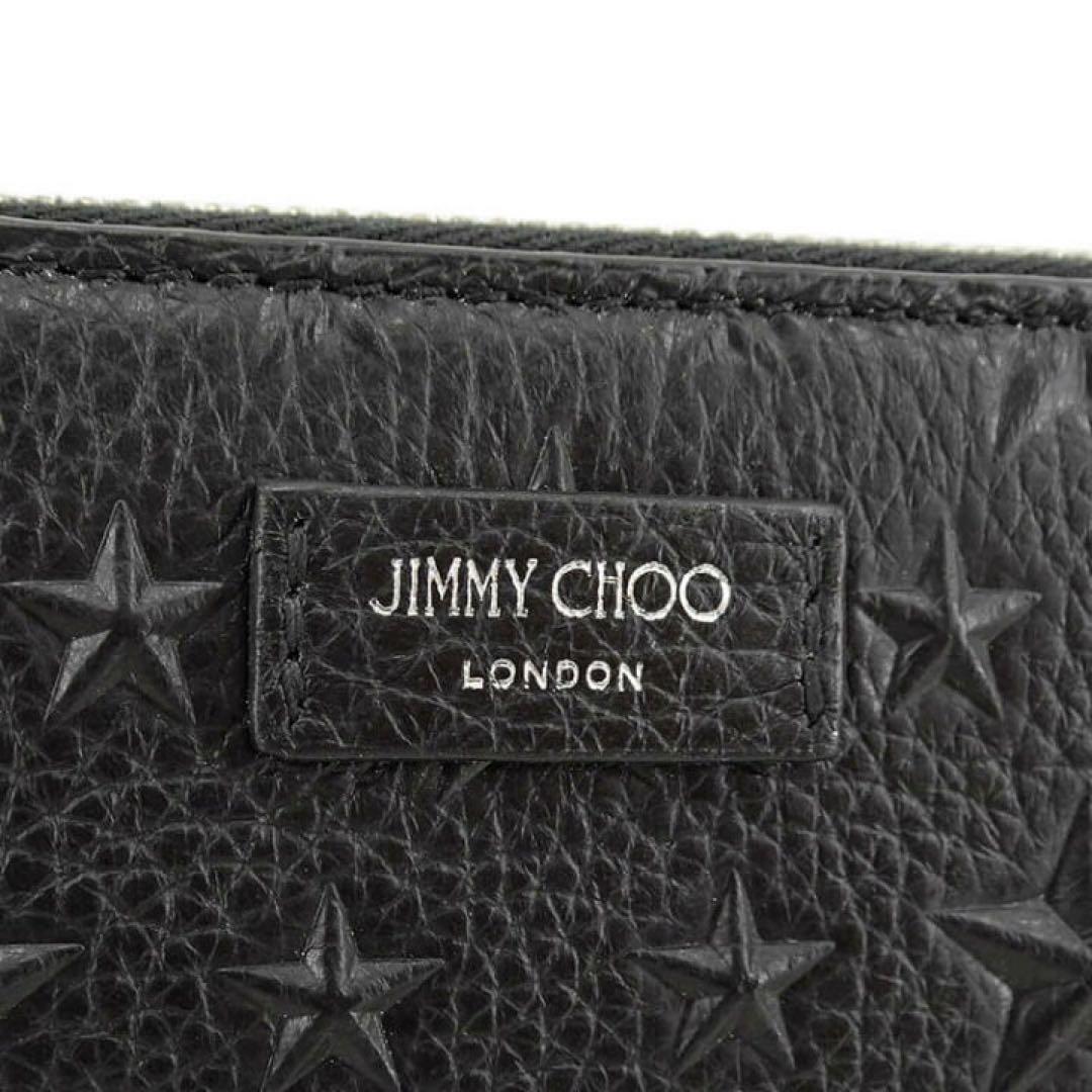 即発送！JIMMY CHOO CARNABY/S ブラック 長財布