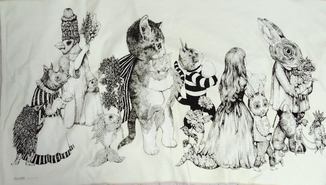 に*る様 ヒグチユウコ　ギュスターヴ　バスタオル