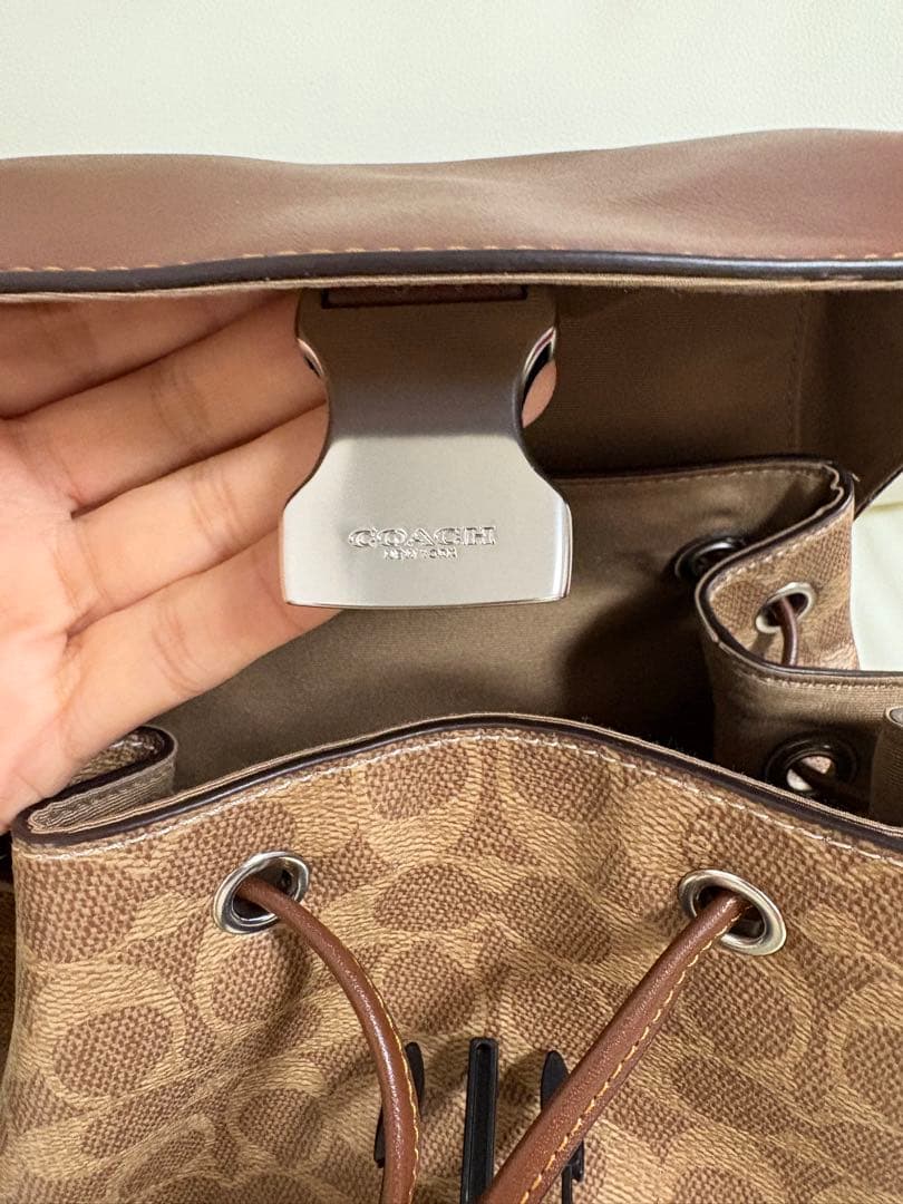 COACH リュックサック ブラウン