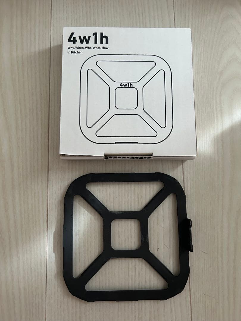 4w1h ホットサンドソロ・コンパクトフライヤー・コンロサポーター　3点セット