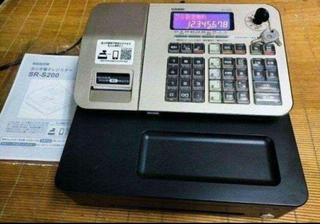 カシオレジスター　SR-S200　最新機種　スマホ設定売上管理　003000