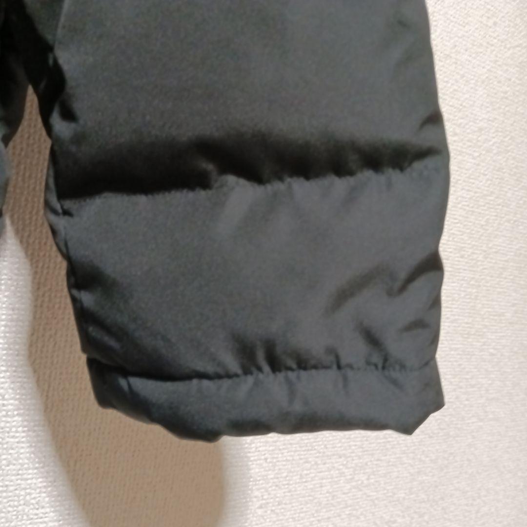 【クリーニング済】ミズノ　ベンチコート　ダウンコート　ロング　ブラック　サイズL