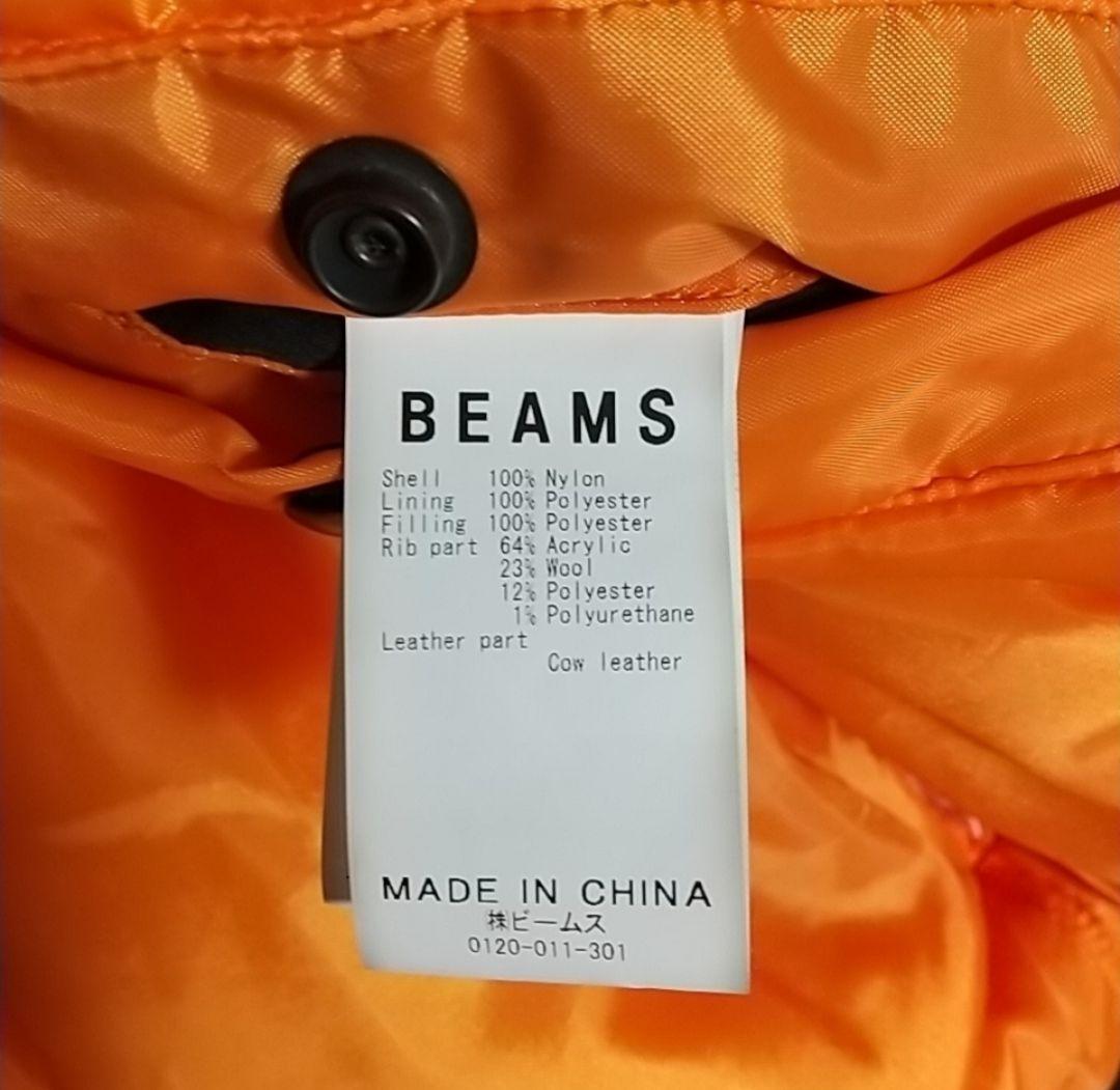 BEAMS　MA-1 ブラック　S