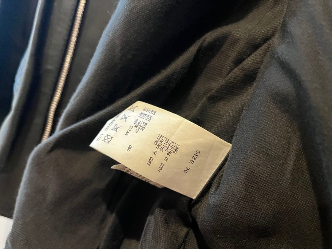 MACPHEE 可愛いベルト ラムレザー ダブルライダース