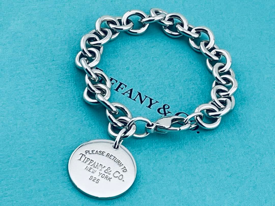 h988 ティファニー　リターントゥ　オーバルタグ　プレート　ブレスレット925