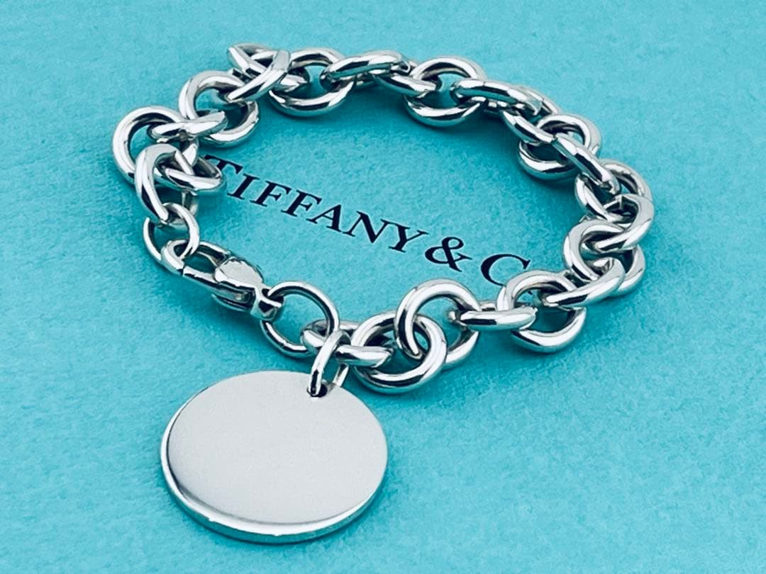 h988 ティファニー　リターントゥ　オーバルタグ　プレート　ブレスレット925