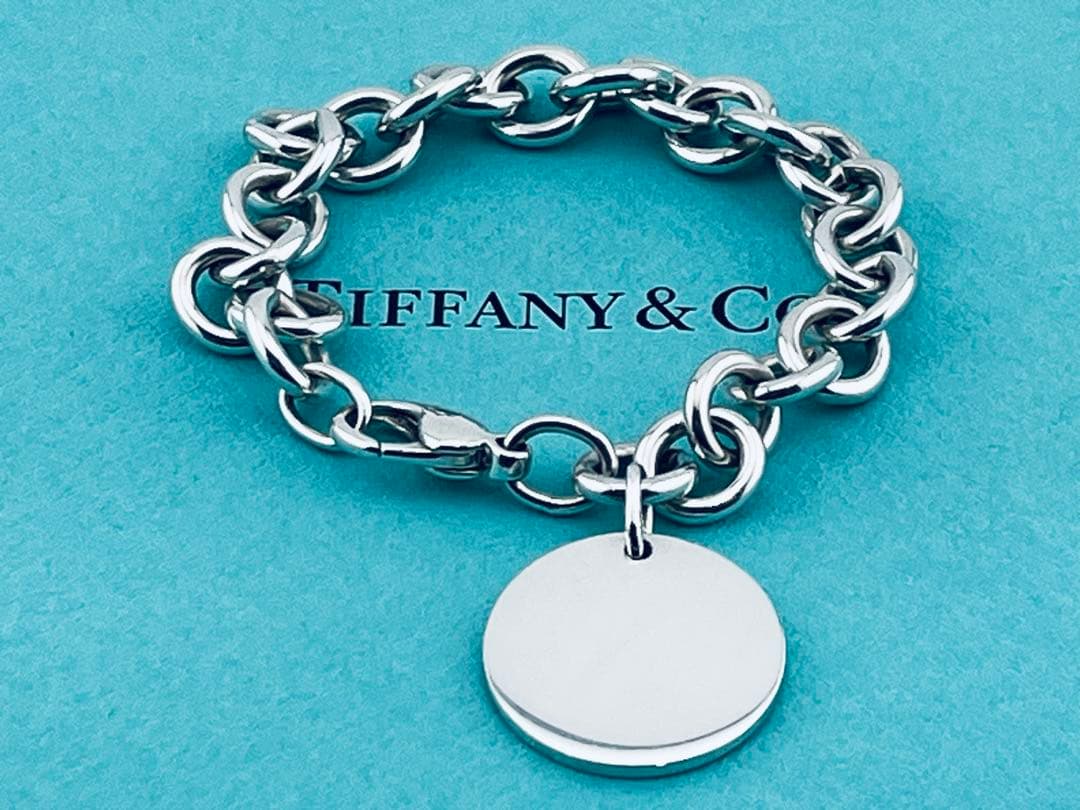 h988 ティファニー　リターントゥ　オーバルタグ　プレート　ブレスレット925