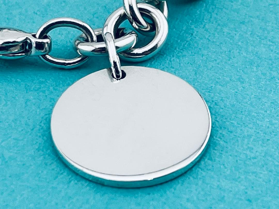 h988 ティファニー　リターントゥ　オーバルタグ　プレート　ブレスレット925