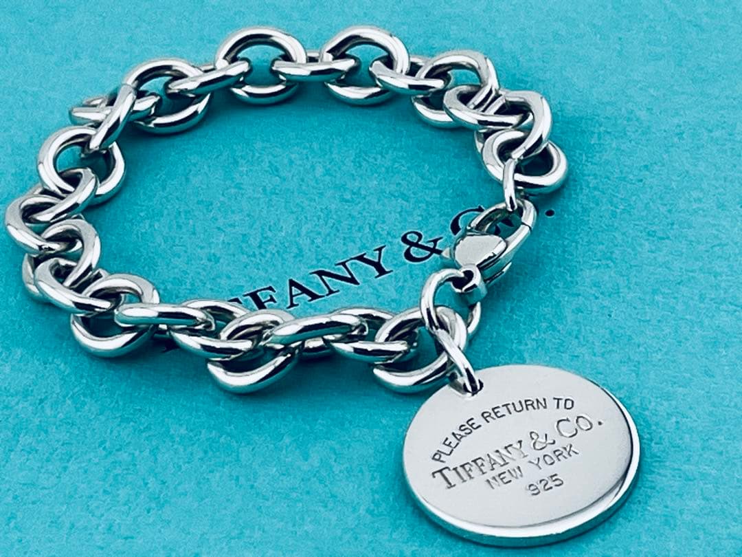h988 ティファニー　リターントゥ　オーバルタグ　プレート　ブレスレット925