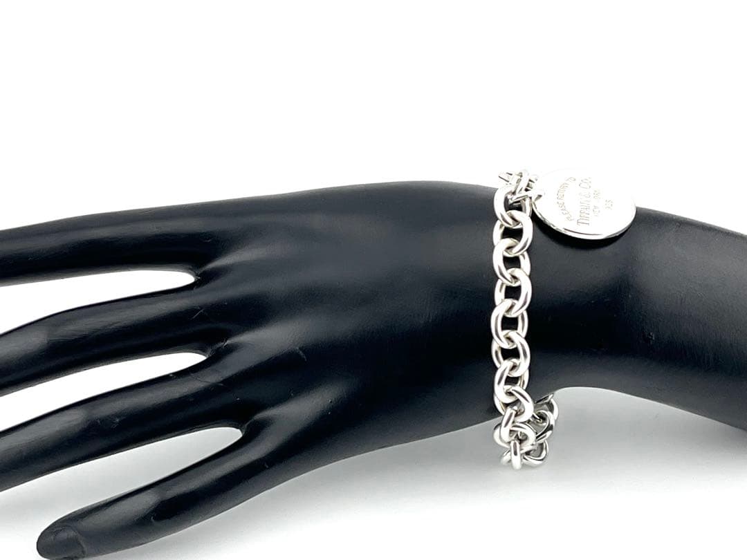 h988 ティファニー　リターントゥ　オーバルタグ　プレート　ブレスレット925