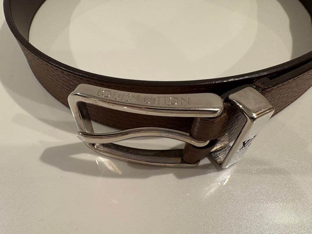 値引き中　ルイ・ヴィトン　ベルト　サンチュール ポンヌフM9383