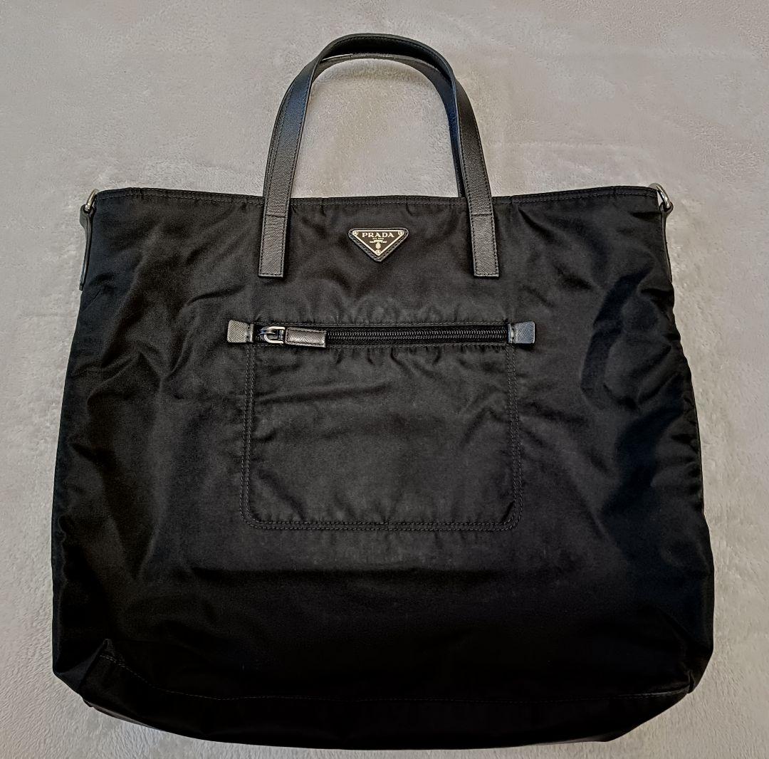 PRADA ブラック トートバッグ