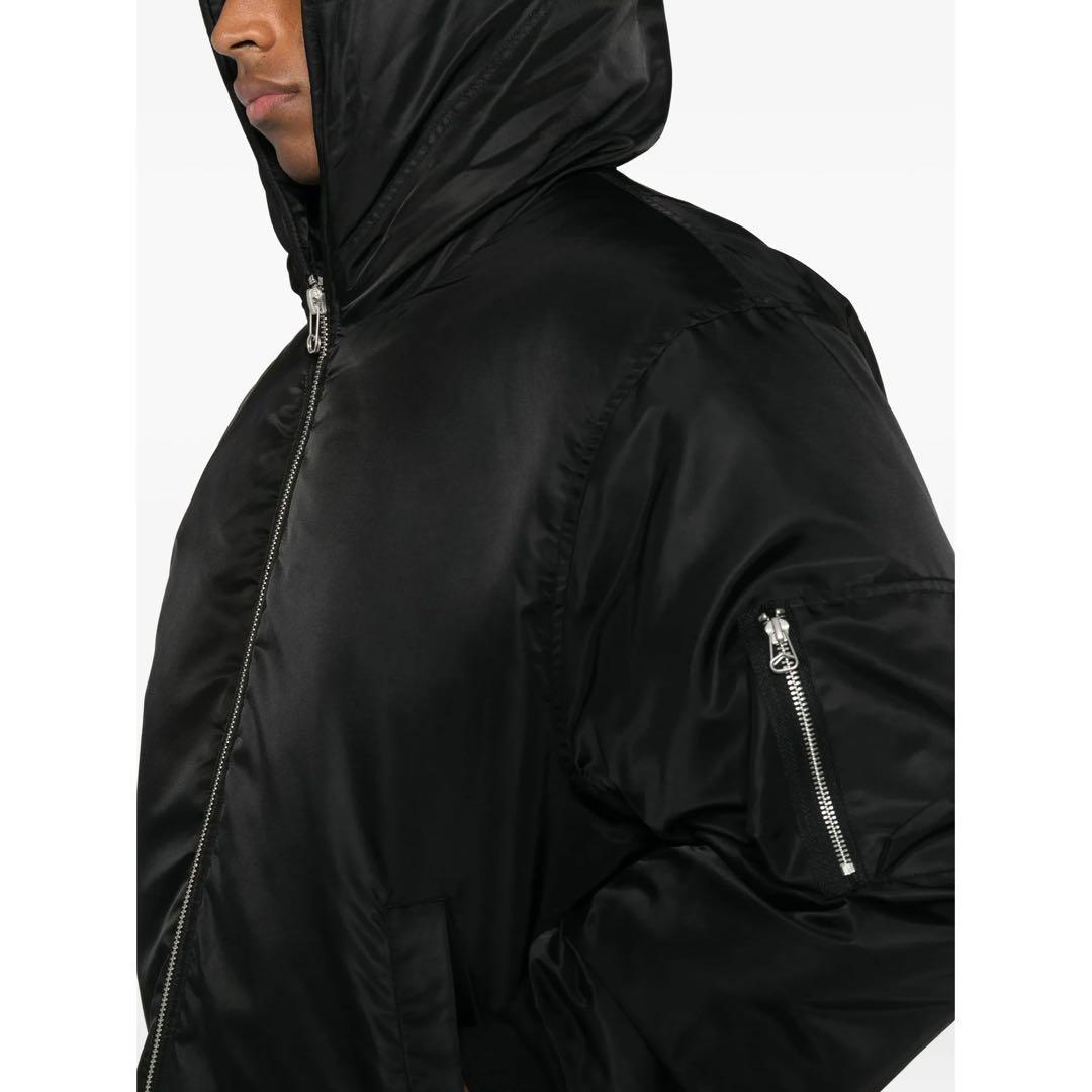 OAMC peacemaker cropped hood bomber ブラック