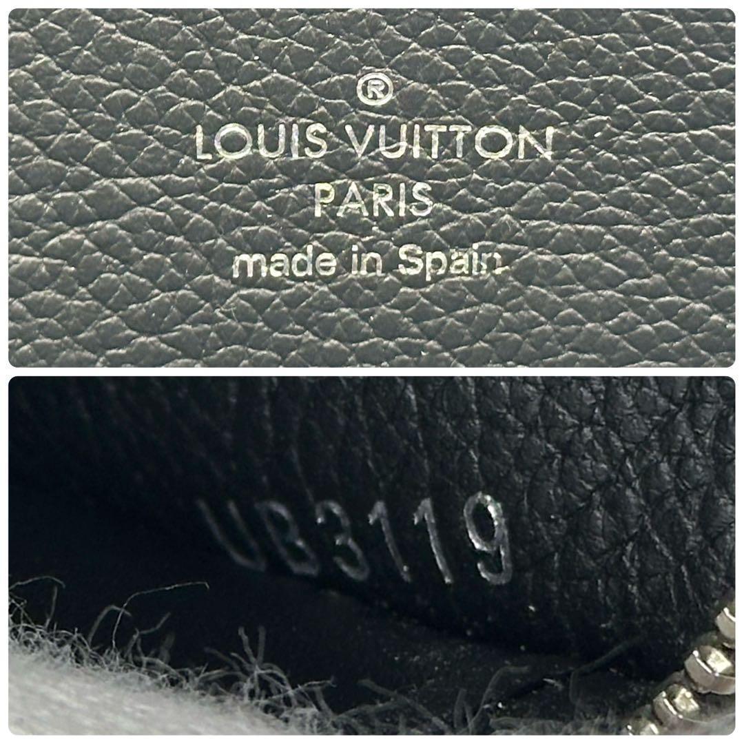 ほぼ未使用級　ルイヴィトン　ジッピーウォレット　ロックミー　ブラック　黒　LV