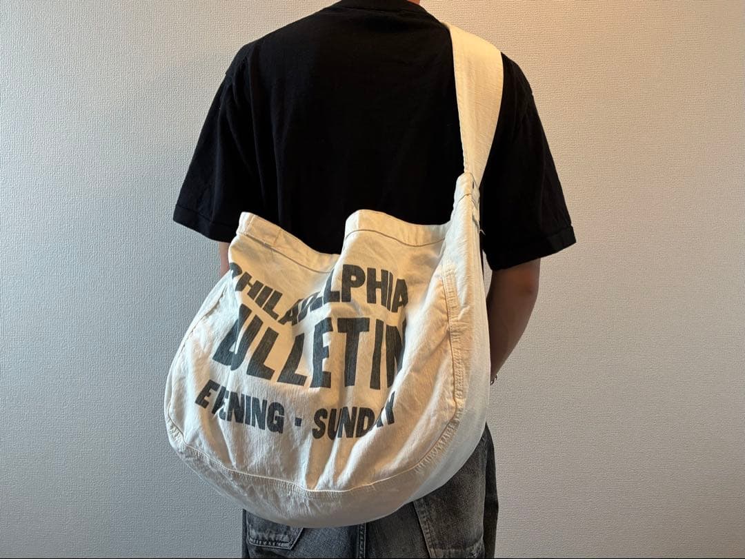 【名作】DUBBLEWORKS WAREHOUSE ニュースペーパーバッグ