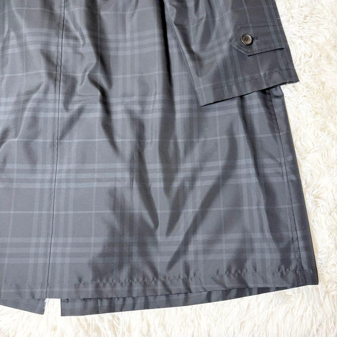 バーバリーロンドン ステンカラーコート ノバチェック 大きいサイズ 15号