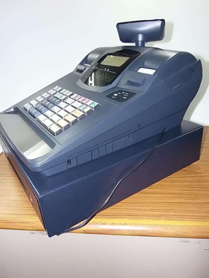 人気の黒1108設定無料東芝MA-660物販向10部門　インボイス対応レジスター