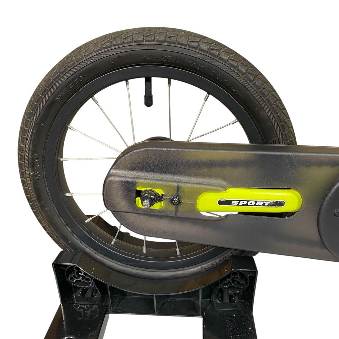 【美品】STRIDER 14X ライムイエロー キッズバイク 14インチ　限定色