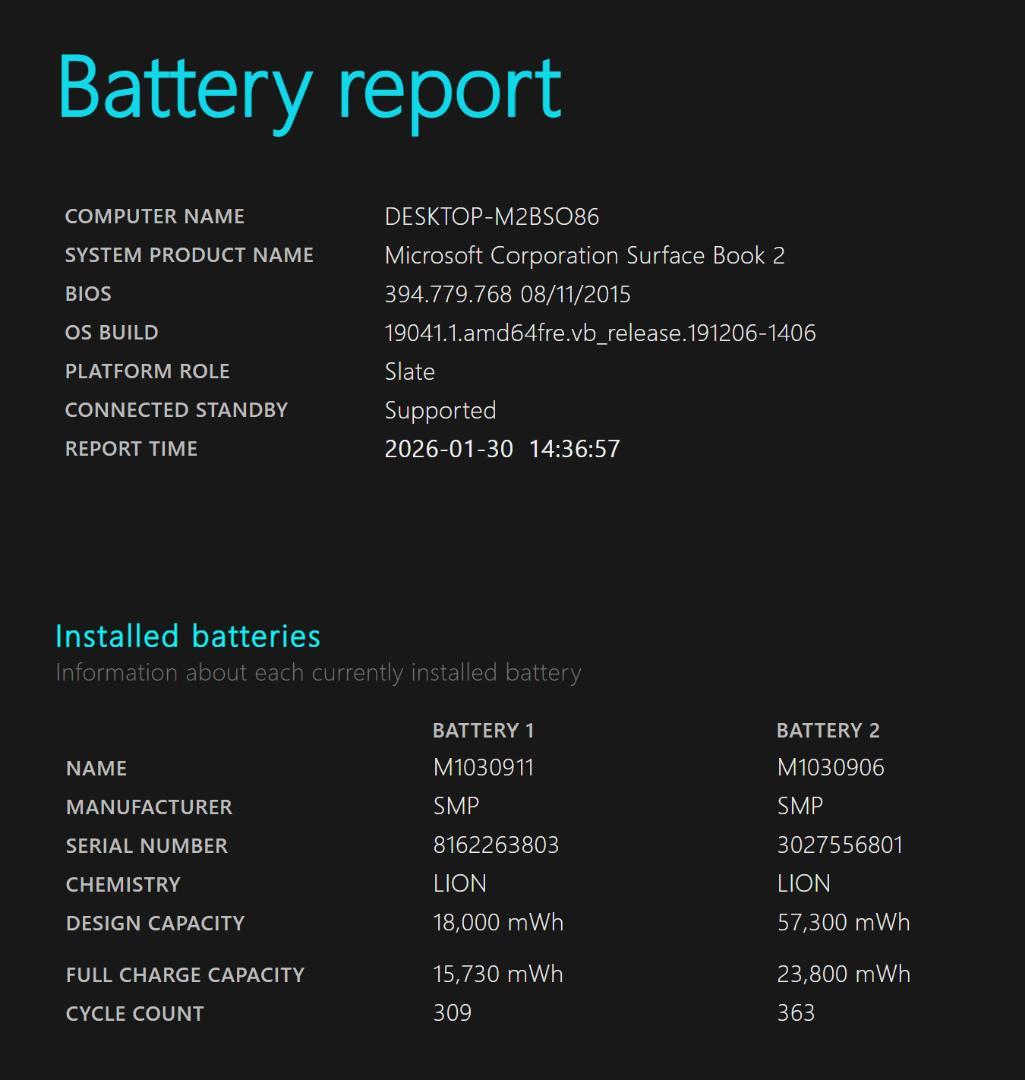 Microsoft Surface Book2 13.5インチ シルバー