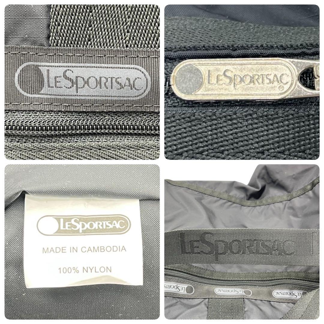 ✨極美品✨　レスポートサック　ナイロン　ボストンバッグ　黒　2way 144