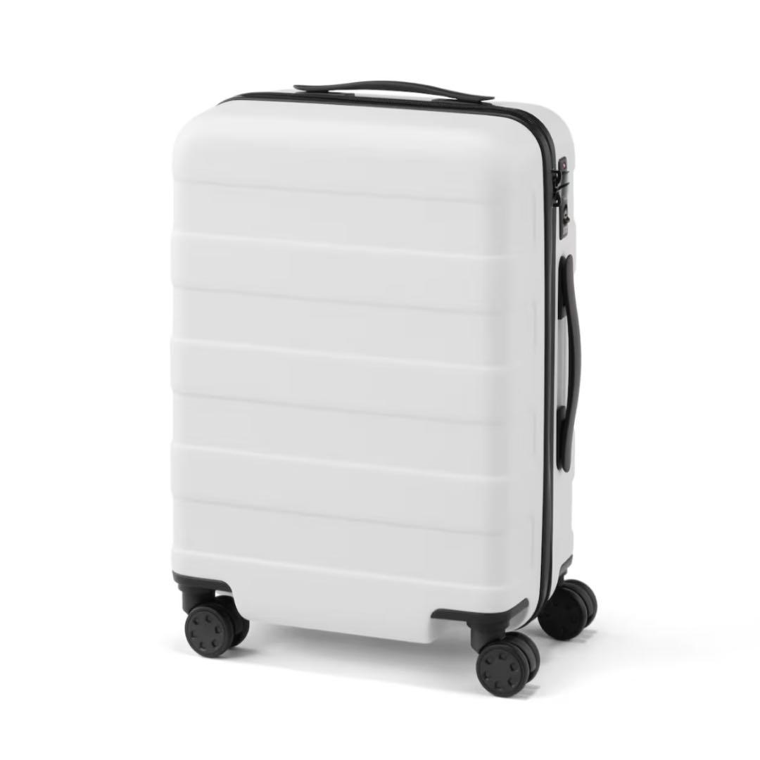 無印良品　バーを自由に調節できるハードキャリーケース　36L ホワイト