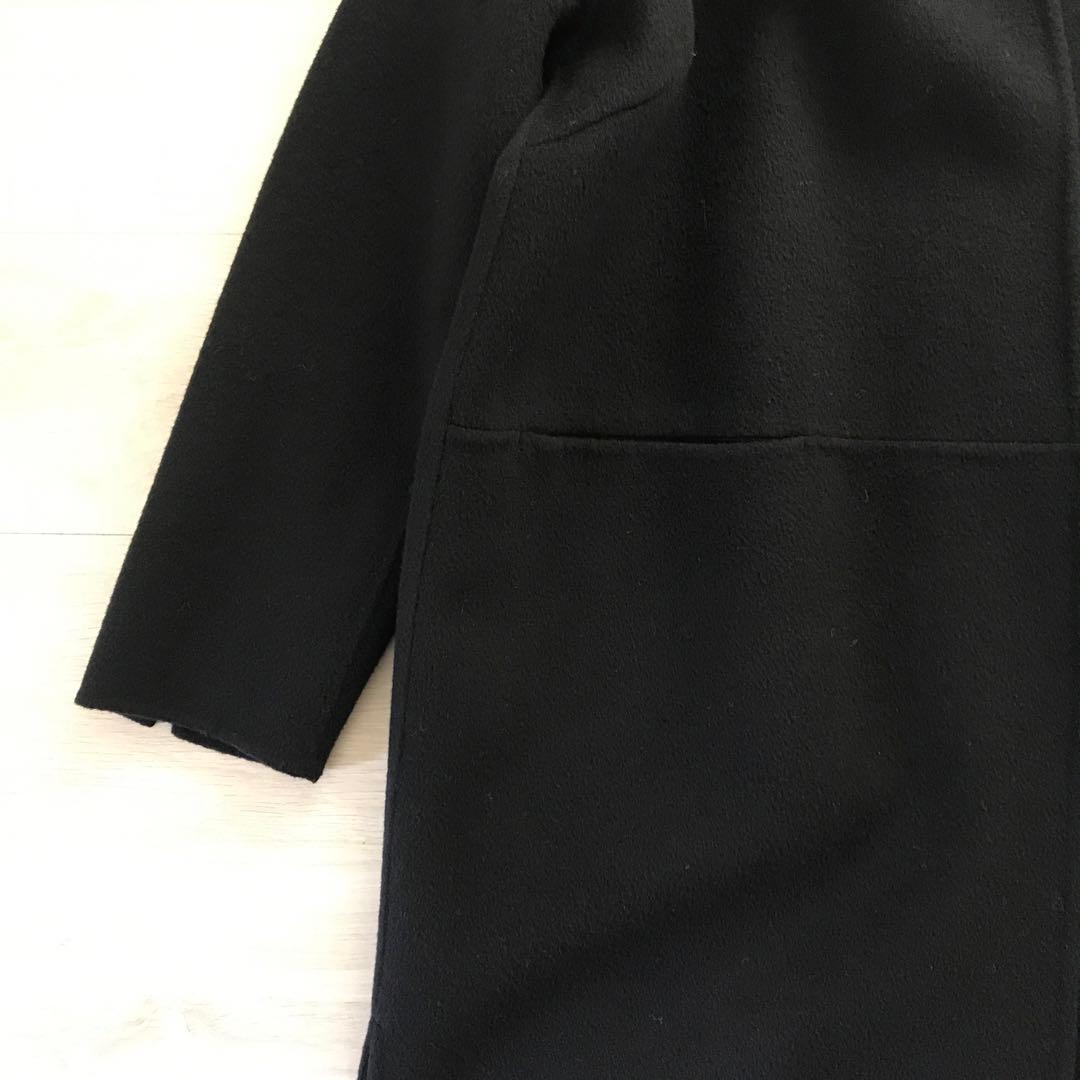 専用＊ドゥーズィエムクラス victorian リバーロング ノーカラーコート