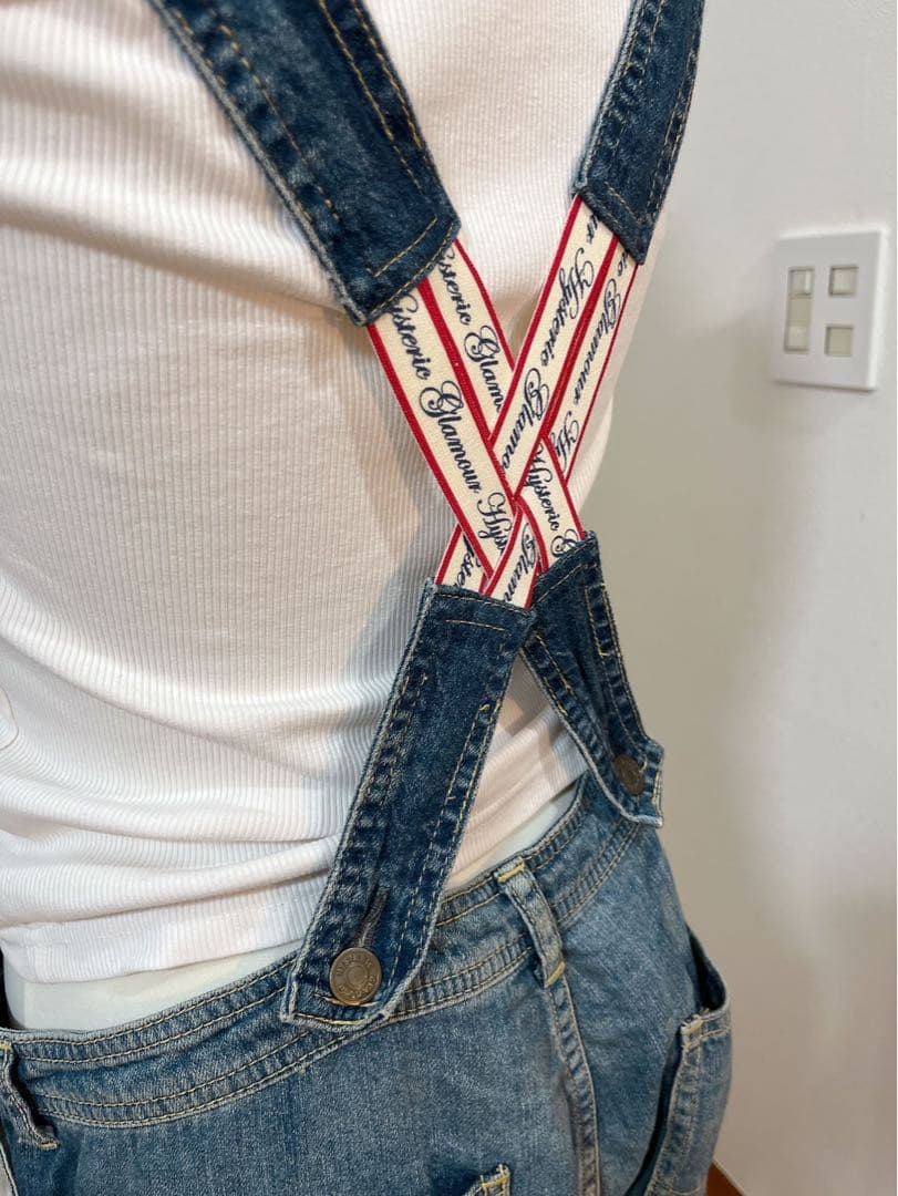 【希少♡】HYSTERIC GLAMOUR オーバーオール　デニム