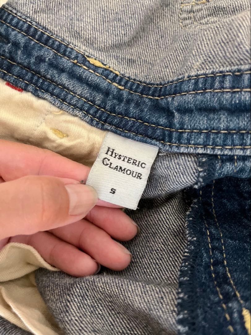 【希少♡】HYSTERIC GLAMOUR オーバーオール　デニム