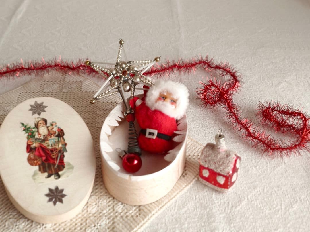 * vintage tree top ❀ アンティークビーズ 星の ツリートップ