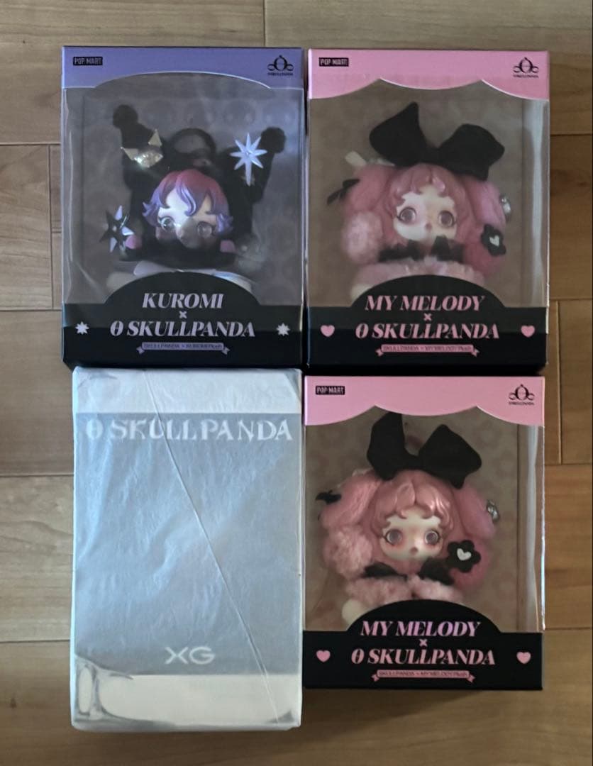 U*i様 ポップマート スカルパンダ SKULLPANDA XG クロミ マイメ