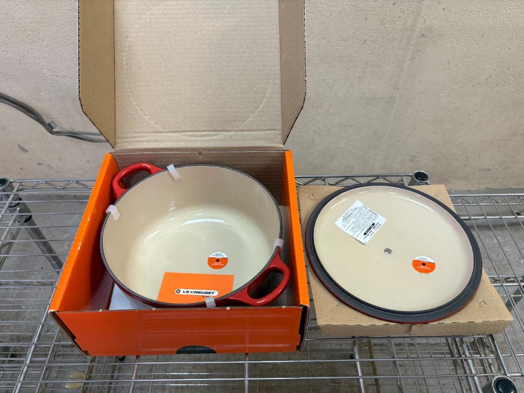 LE CREUSET ル・クルーゼ ココット・ロンド レッド 20cm 新品
