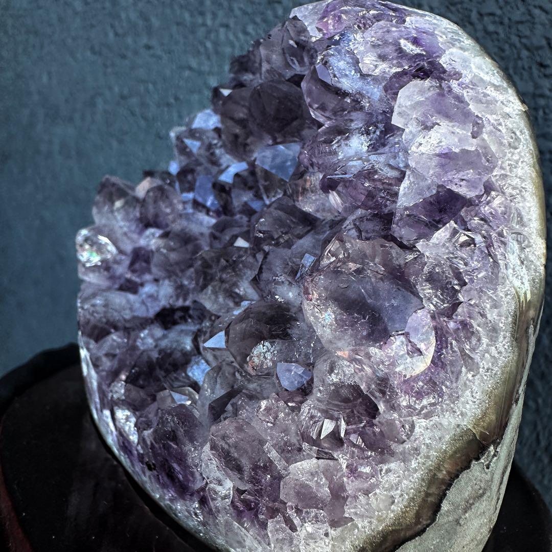 極上美麗☆アメジストクラスター☆キラキラ☆天然石 パワーストーン原石 A1124
