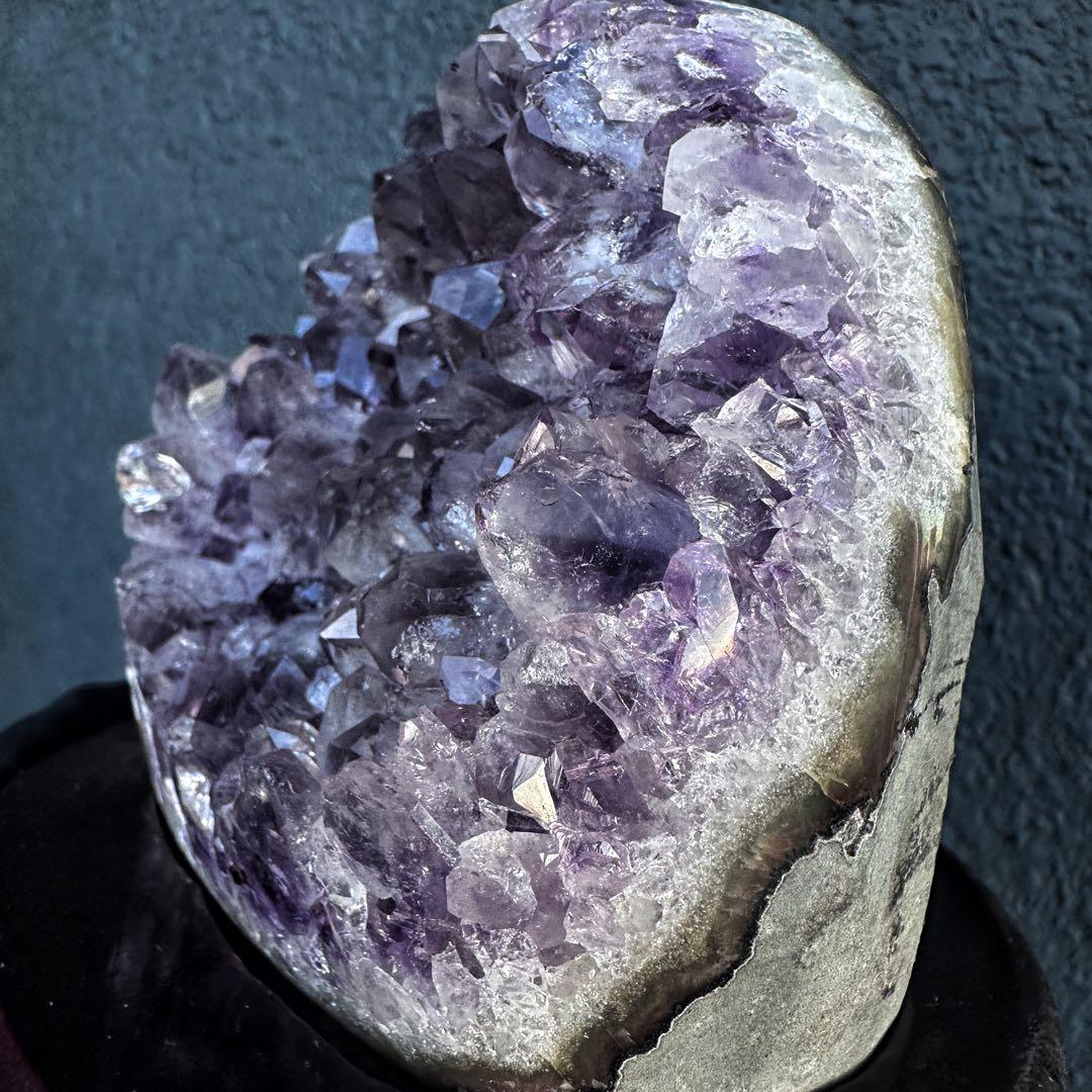 極上美麗☆アメジストクラスター☆キラキラ☆天然石 パワーストーン原石 A1124