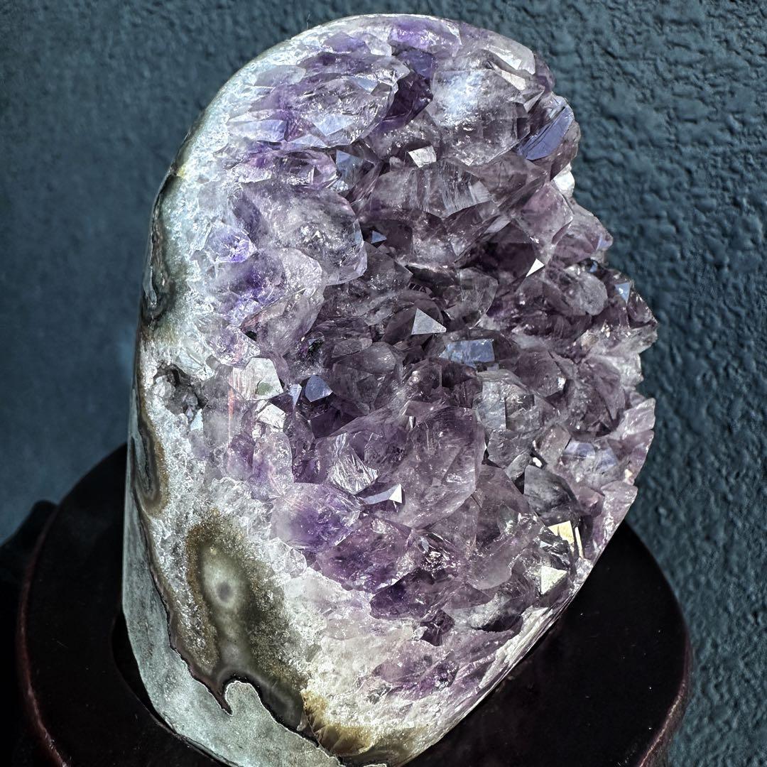 極上美麗☆アメジストクラスター☆キラキラ☆天然石 パワーストーン原石 A1124